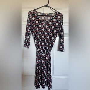 Banana Republic 3/4 sleeve dress, size mediume 6, worn once